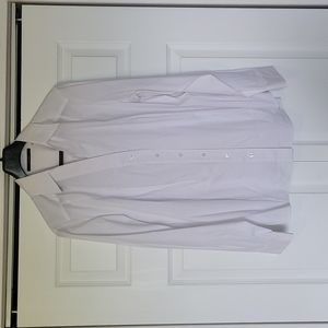 Tahari size 2X white long sleeve blouse